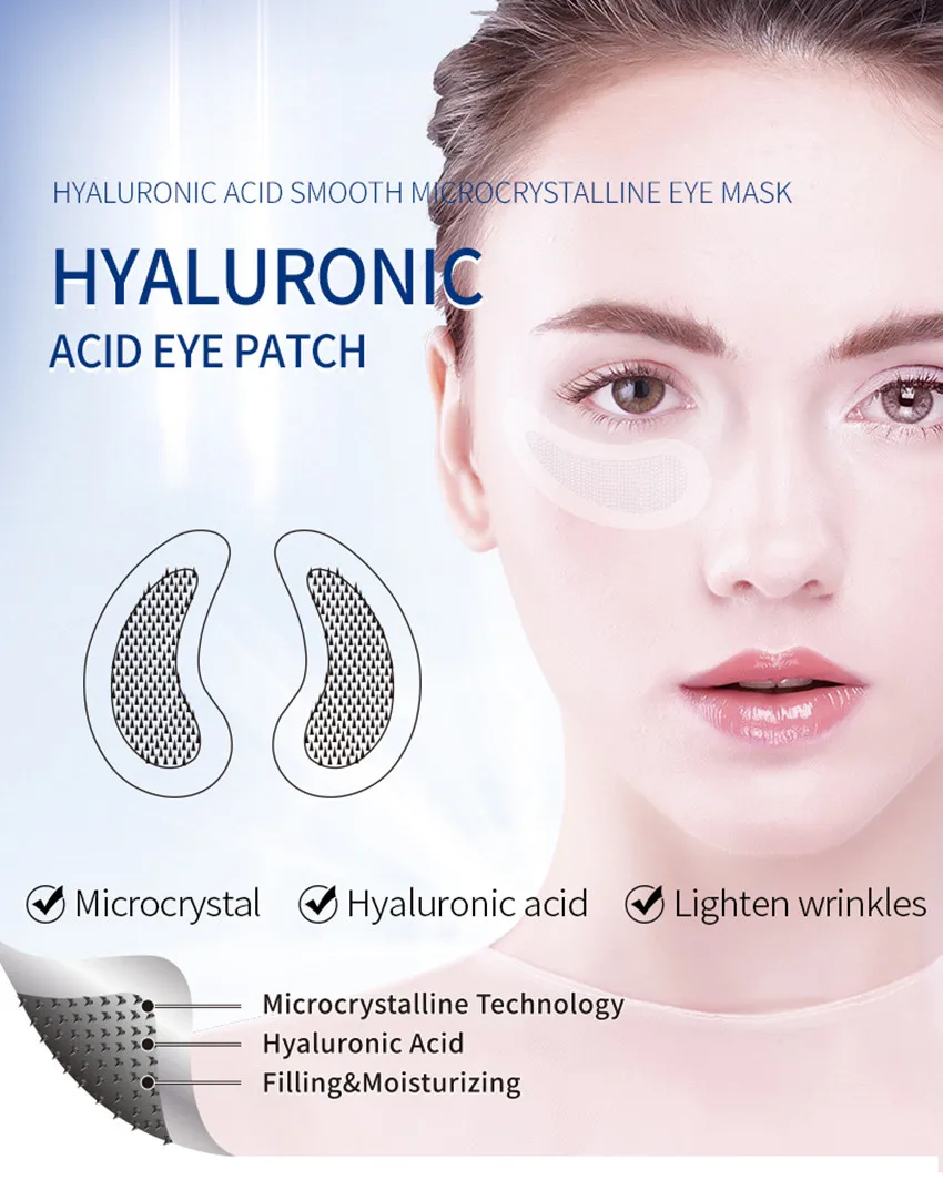 Description Picture 2 of itemMicro-needle Series Hyaluronic Acid Anti-wrinkle Eye Forehead Mask Fine Lines Remove Moisturizing Face Care Mask