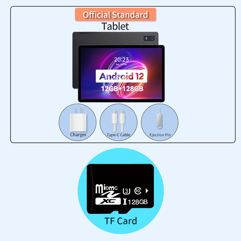 Grey n 128GB TF card