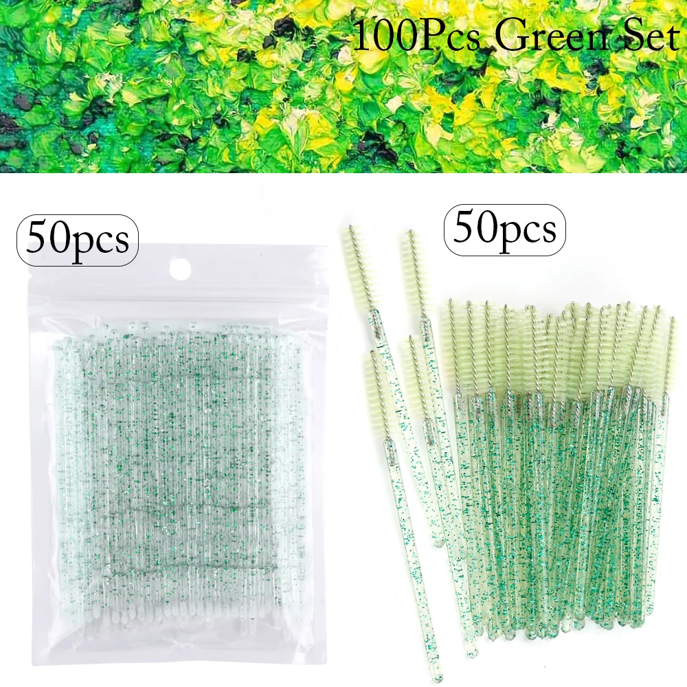 100Pcs Green Set