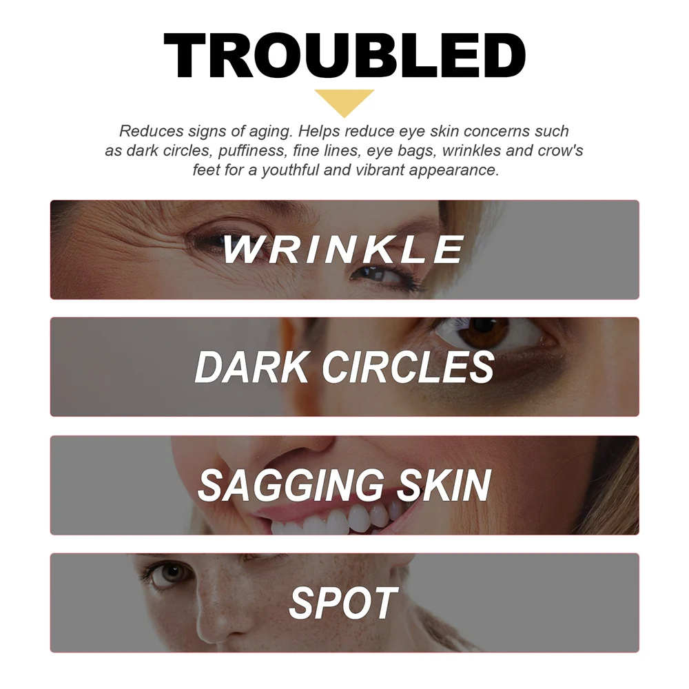 Description Picture 2 of itemCrystal Collagen Eye Mask Eye Patches Moisturizing Anti-puffy Wrinkle-Resistant Brighten Eye Gel Pad Korean Skin Care Products