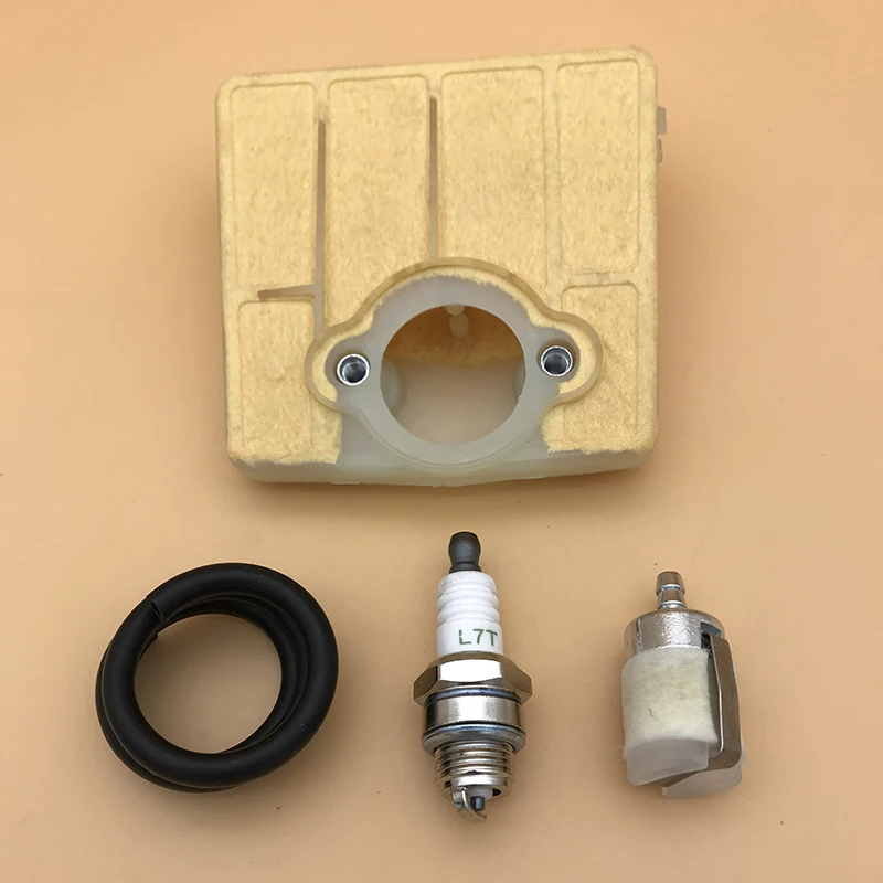 Description Picture 3 of itemAir Filter Fuel Filter Hose Tune Up Kit for Husqvarna 61 66 181 266 281 288 281XP 288XP Chainsaw Gas Chain Saws Parts 5018071-05