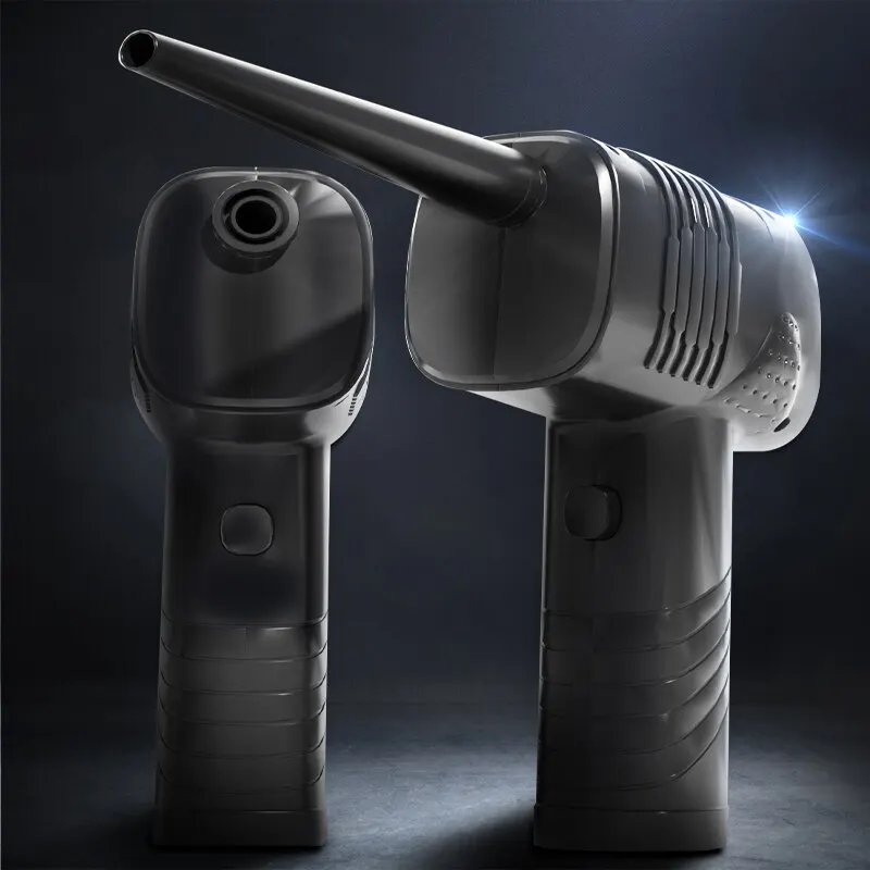 2 In 1 Keyboard Cleaner Mini Duster Computer Cleaning Handheld Car Vacuum Cleaner Dual Purpose Portable Cleaning Compression Gun