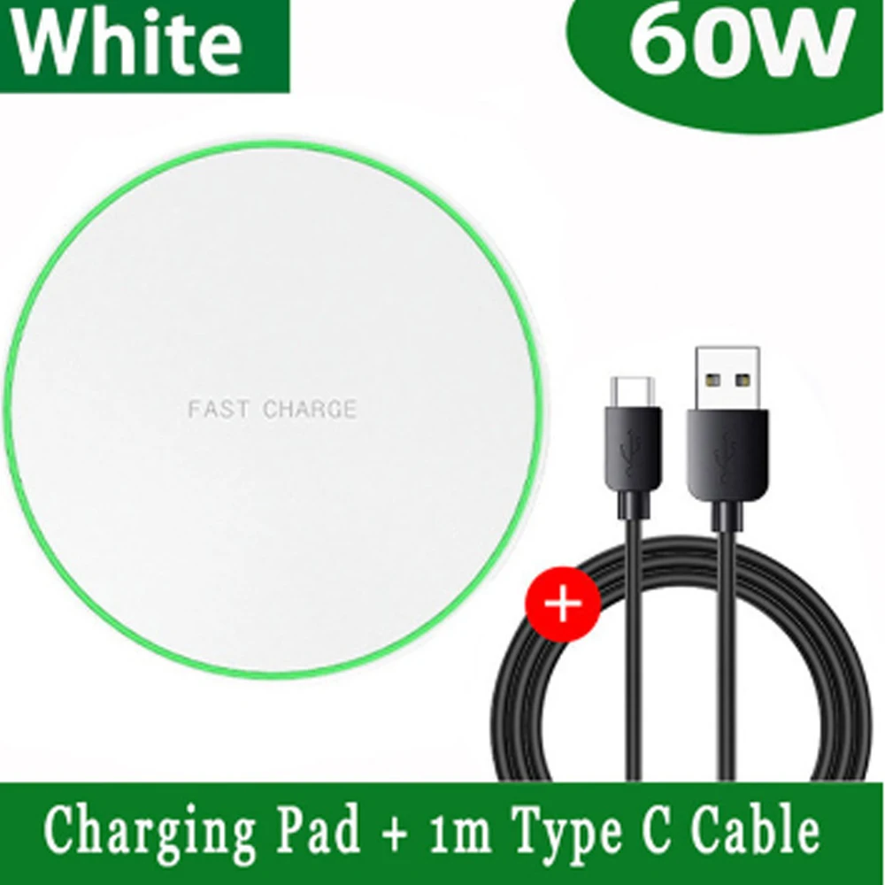 White with Cable