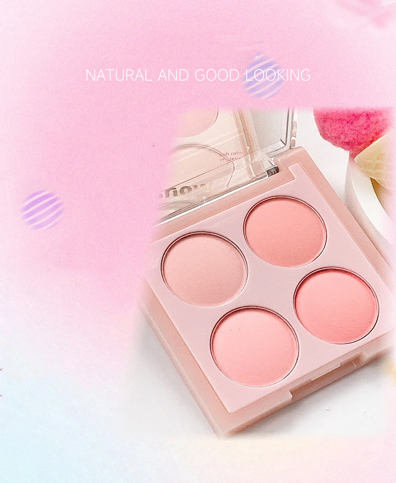 Description Picture 3 of itemKorean Blush Palette Expansive Color Brightening Face Contouring Shadow Blusher Long-lasting Tint Cheek Korean Makeup Cosmetics