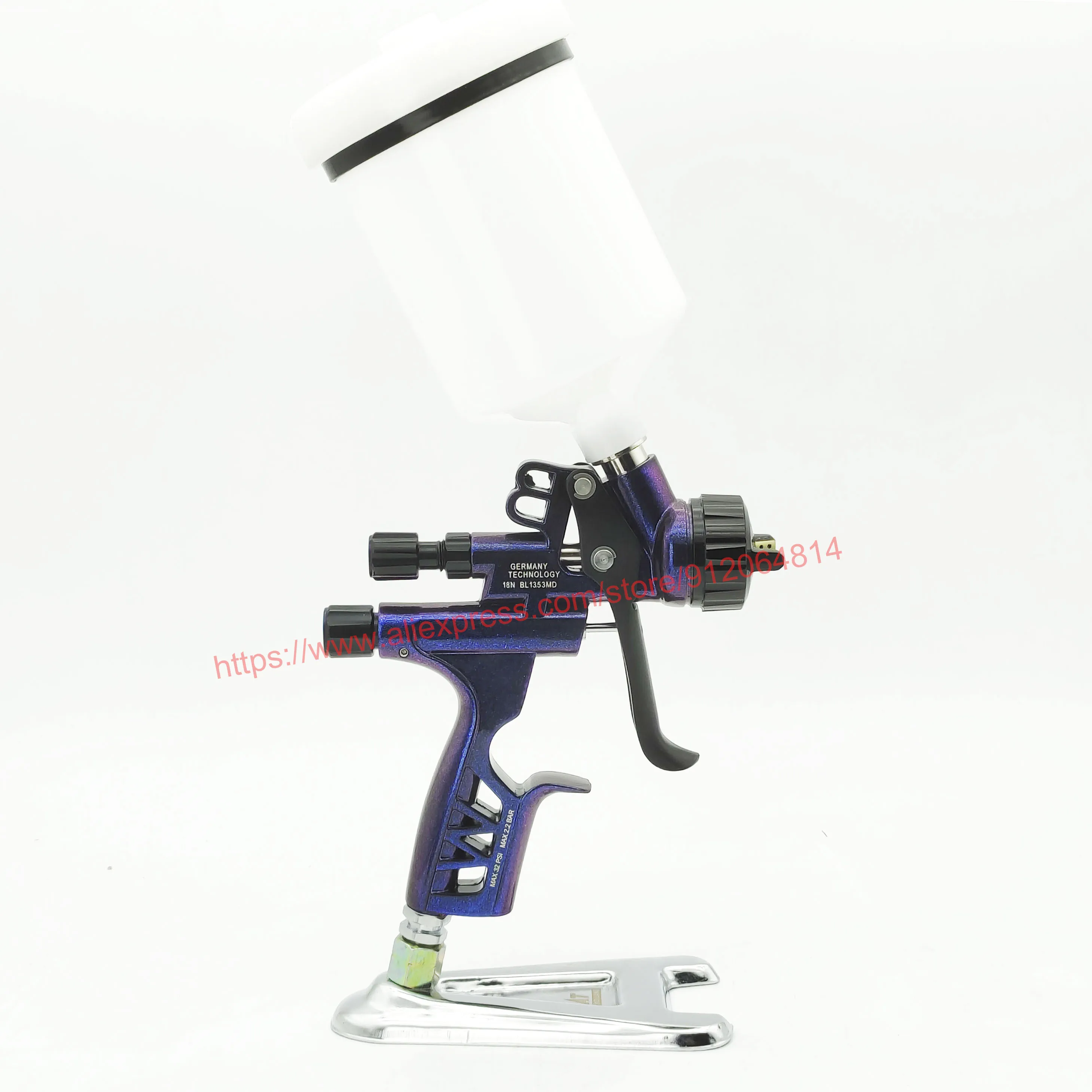Description Picture 6 of itemHigh Quality Spray Gun 6800B Painting Gun 1.3mm Nozzle High-performance Paint Gun Water Based Air Spray Gun For Car Painting