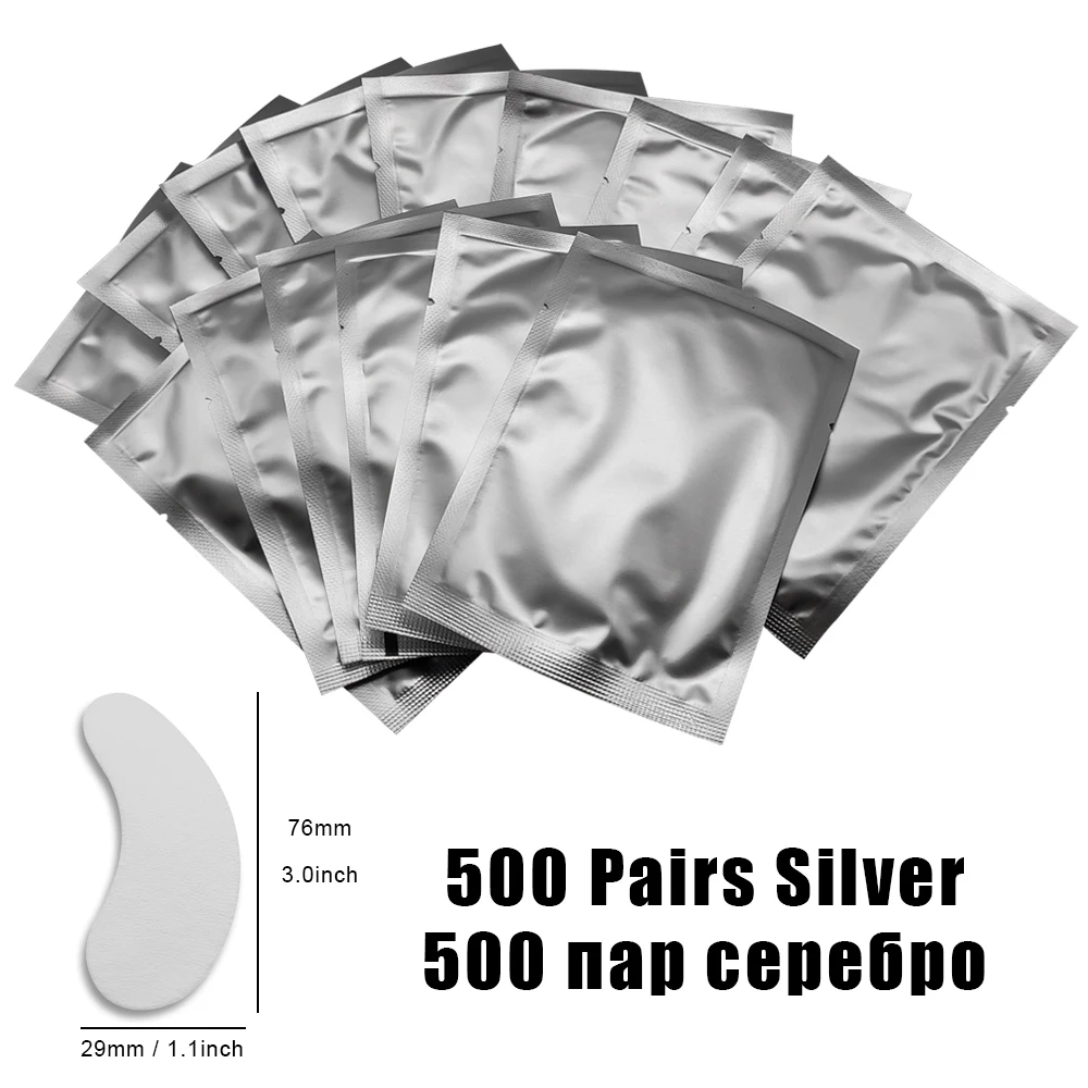 500pairs Silver