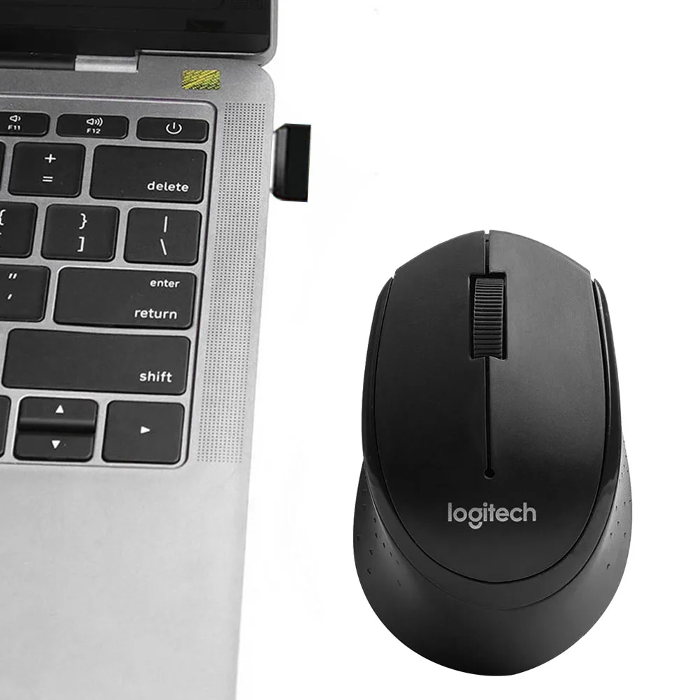 Description Picture 6 of itemLogitech M330 Wireless Mouse 3Buttons 2.4GHz USB Wireless Mouse 1000DPI Optical Mouse Adjustable for Office Desktop Laptop Mouse