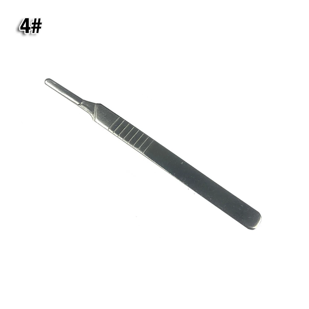 Description Picture 5 of itemSteel Scalpel Handle Utility Blade Handle Carving Replacement 3# 4#/7# PCB Repair Animal Surgical Knife Carving DIY Hand Tools
