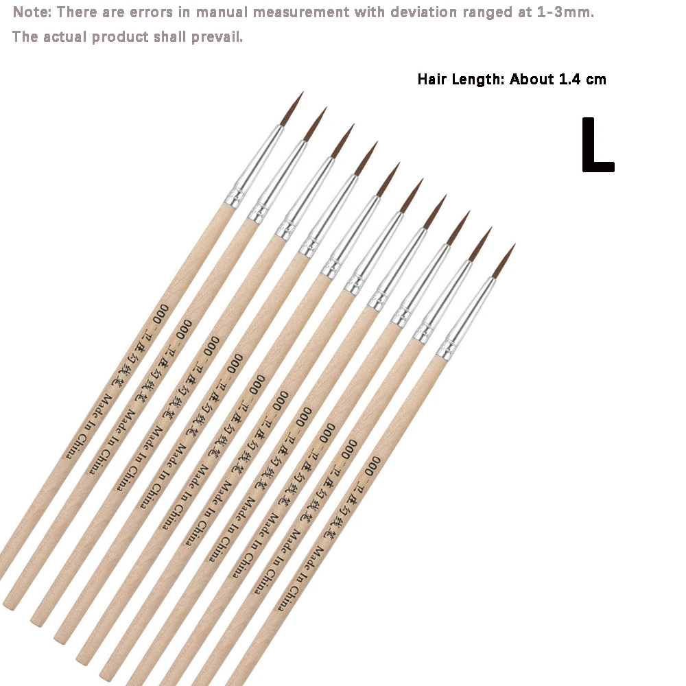 Wood L 10pcs