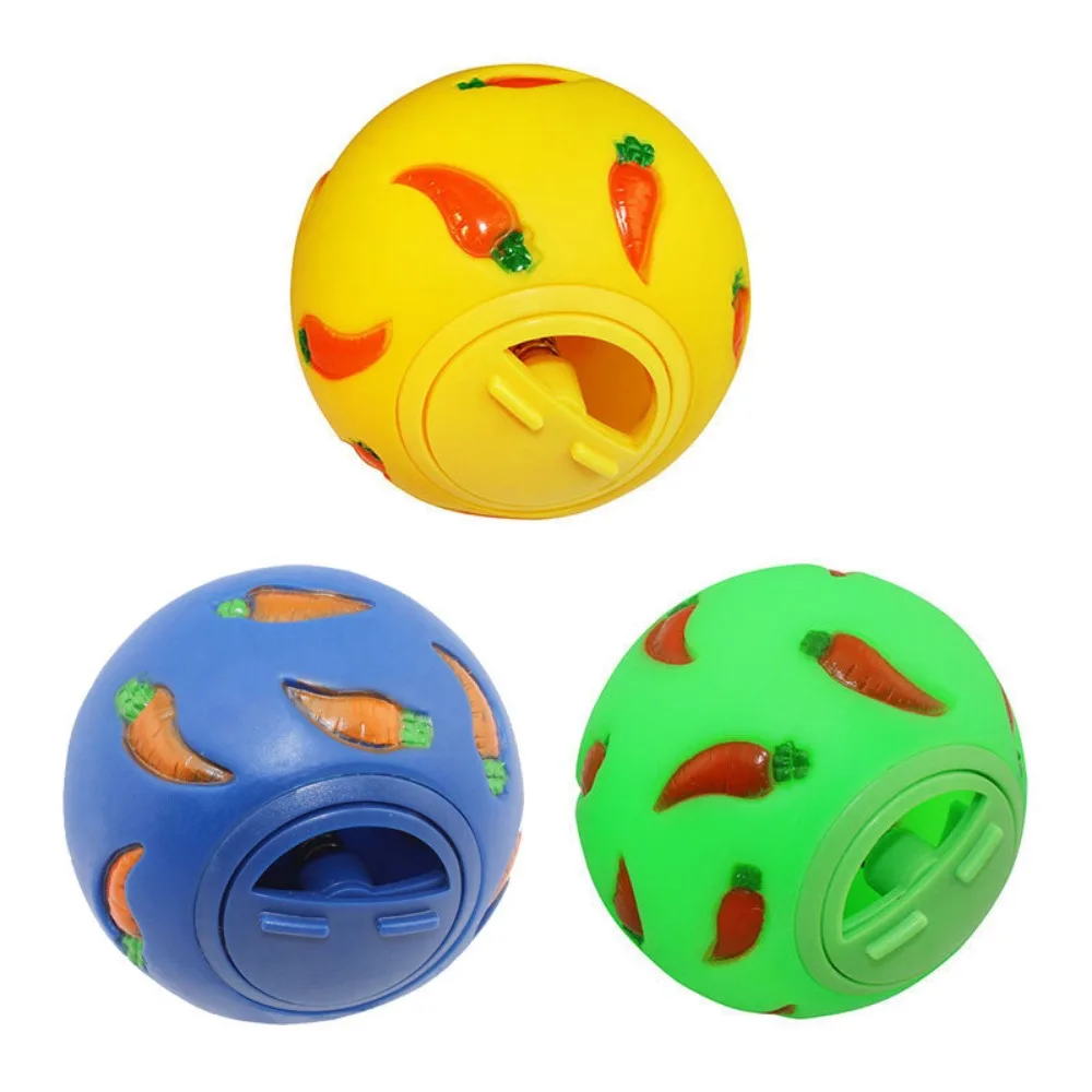 Description Picture 6 of itemRabbits Treat Ball Durable Bite Resistant Cats Slow Feeder Rabbit Tumbler Ball Small Pet Accessories