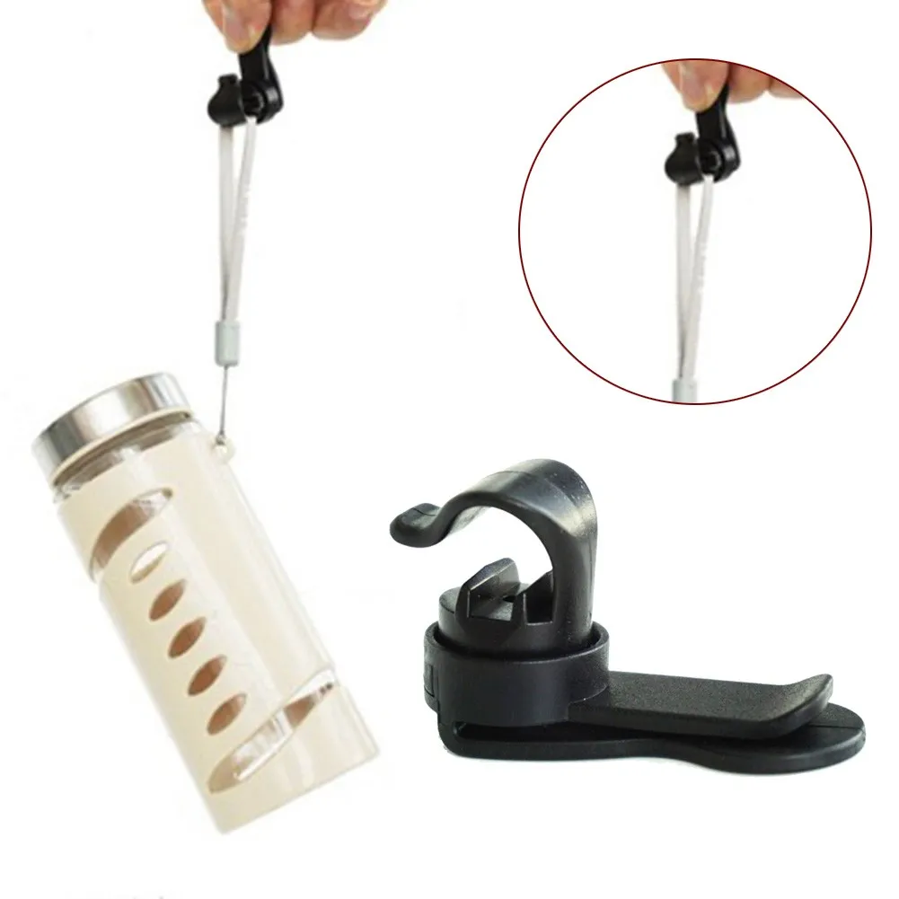 Outdoor Hiking Backpack Hanger Magnetic Drinking Tube Water Bladder Clip Portable Water Bladder Hose Clip Removable Clamp
