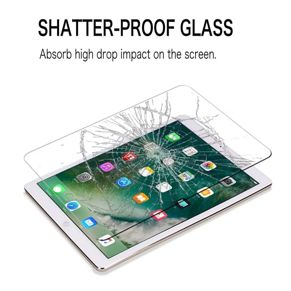 Description Picture 6 of item9H Tempered Glass Screen Protector For iPad Pro 12.9 2017 Glass Protector 12.9'' 2015 A1652 A1671 Anti Scratch Protective Film