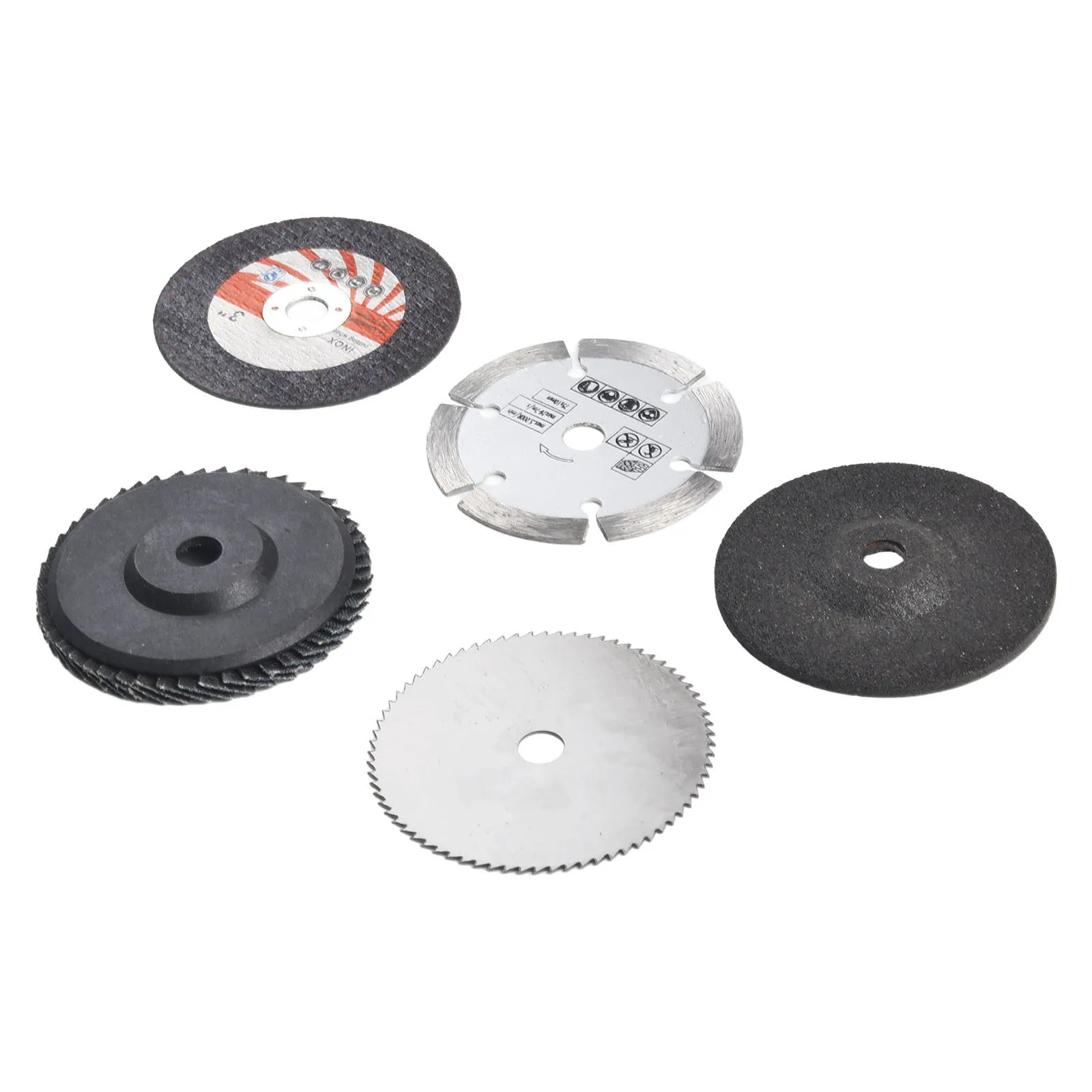 Description Picture 5 of item3Inch 75mm Cutting Discs For Angle Grinder Steel Stone Sanding Disc Cutting Metal Circular Saw Blades Flat Flap Grinding Wheels