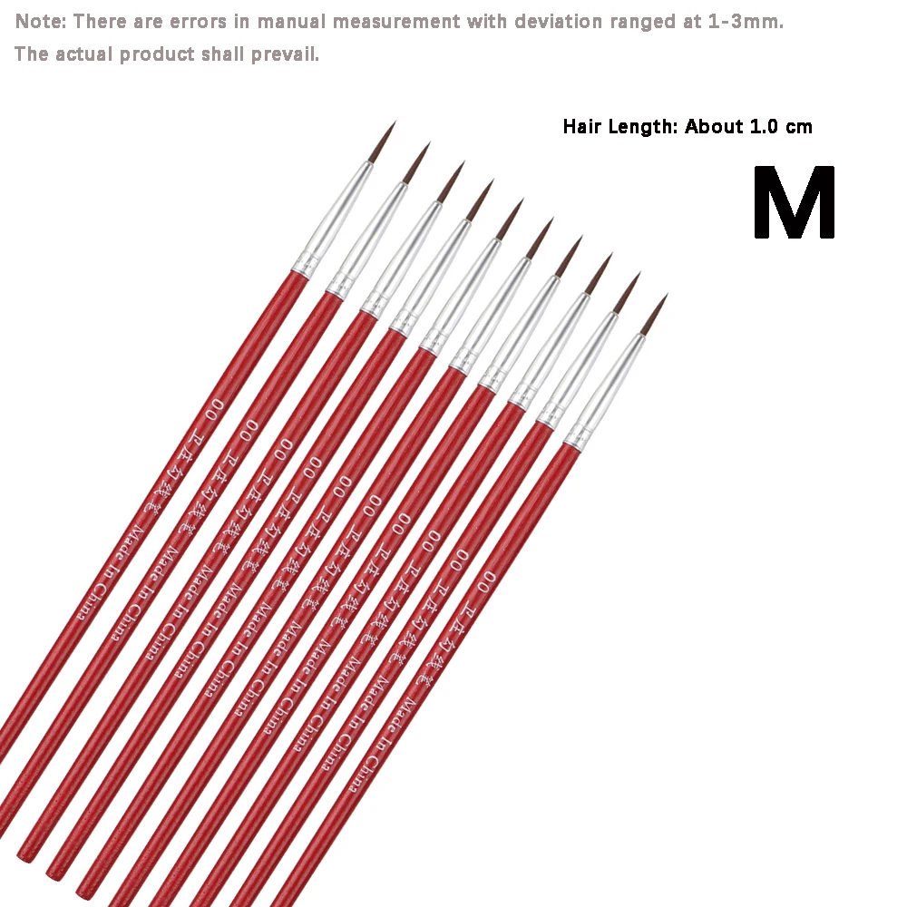 Red M 10pcs