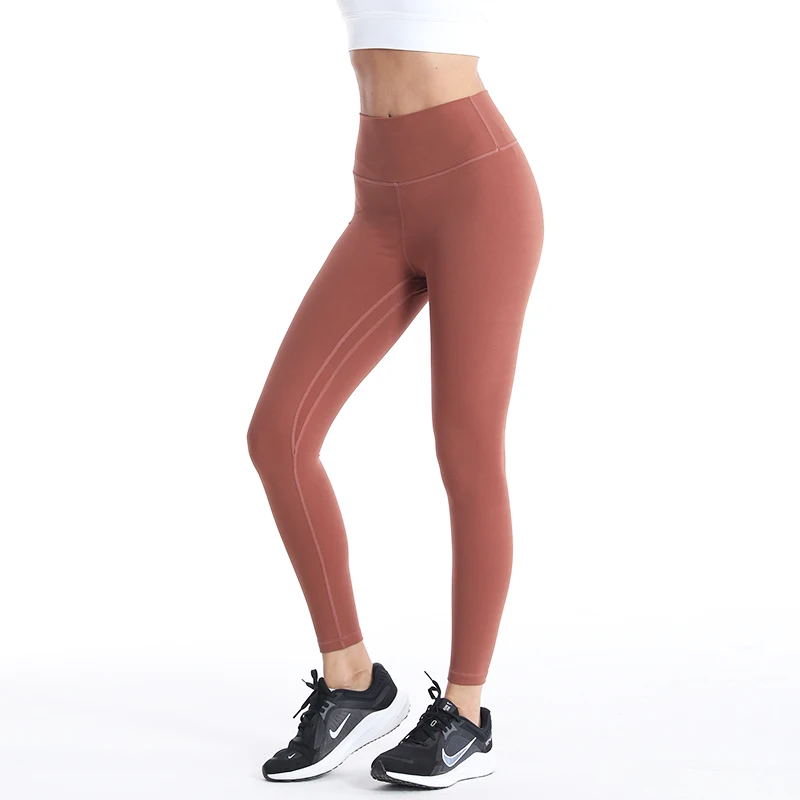 Description Picture 3 of itemWomen's-lulu Sports Leggings Soft High Waisted Yoga Leggings Tummy Control Elastic Butt Lifting Yoga Pants Sports Tights