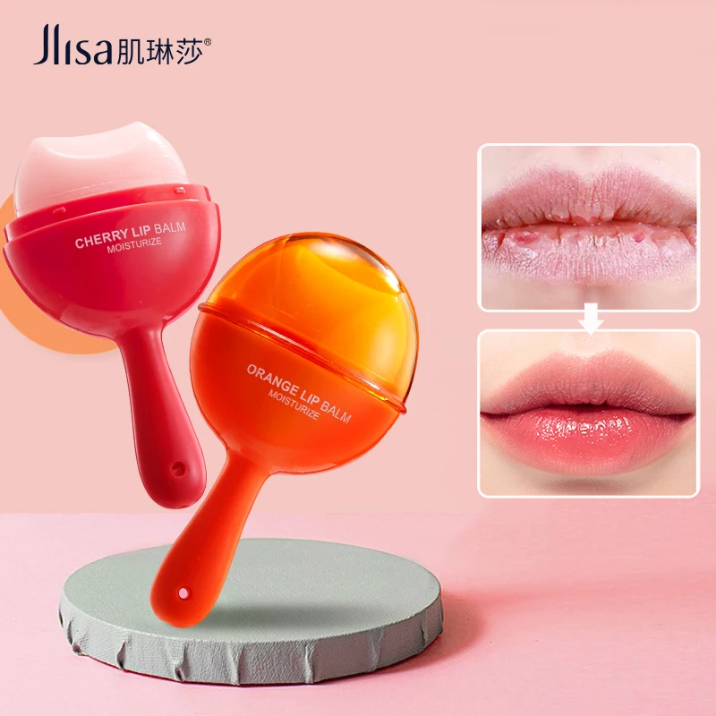 Amusing Squeeze Into Lazy Lip Balm Lip-shaped Lipstick Remove Lip Lines Moisturizing Lip Balm Clear Long Lasting Lipstick Makeup