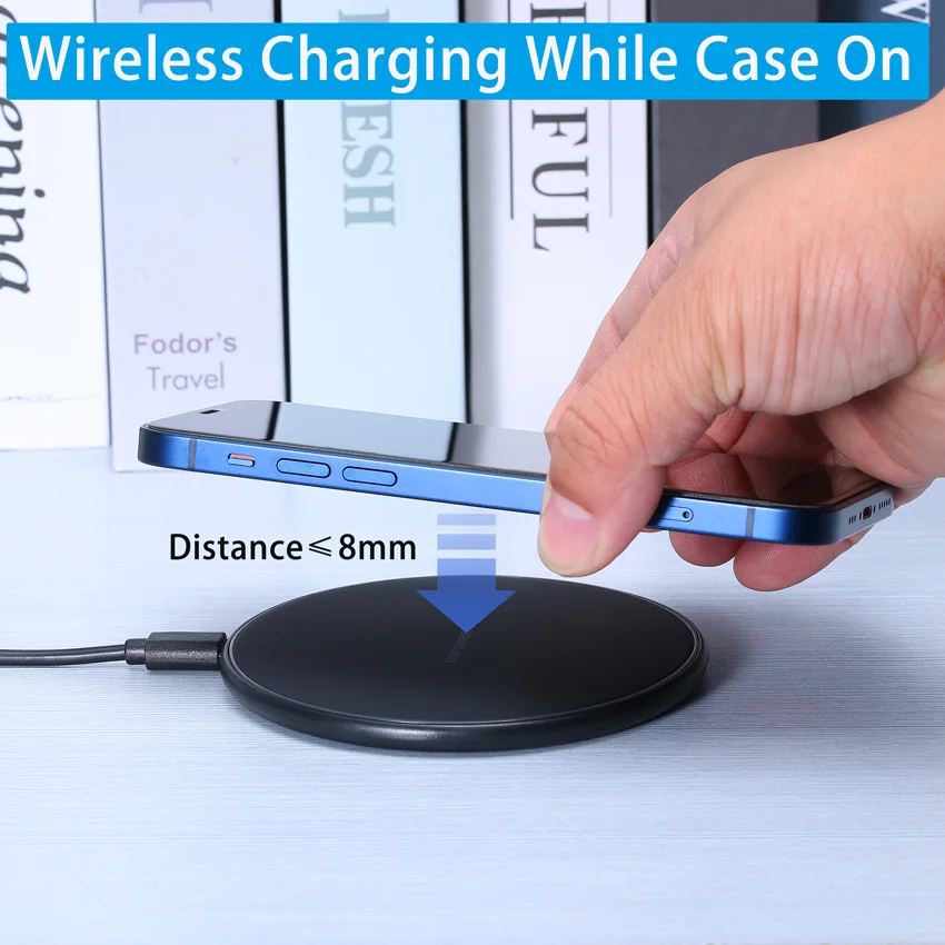 Description Picture 4 of item30W Wireless Charger Pad for iPhone 15 14 13 12 11 Pro Max X Samsung Iconic Brand Phone  Chargers Induction Fast Charging Dock Station