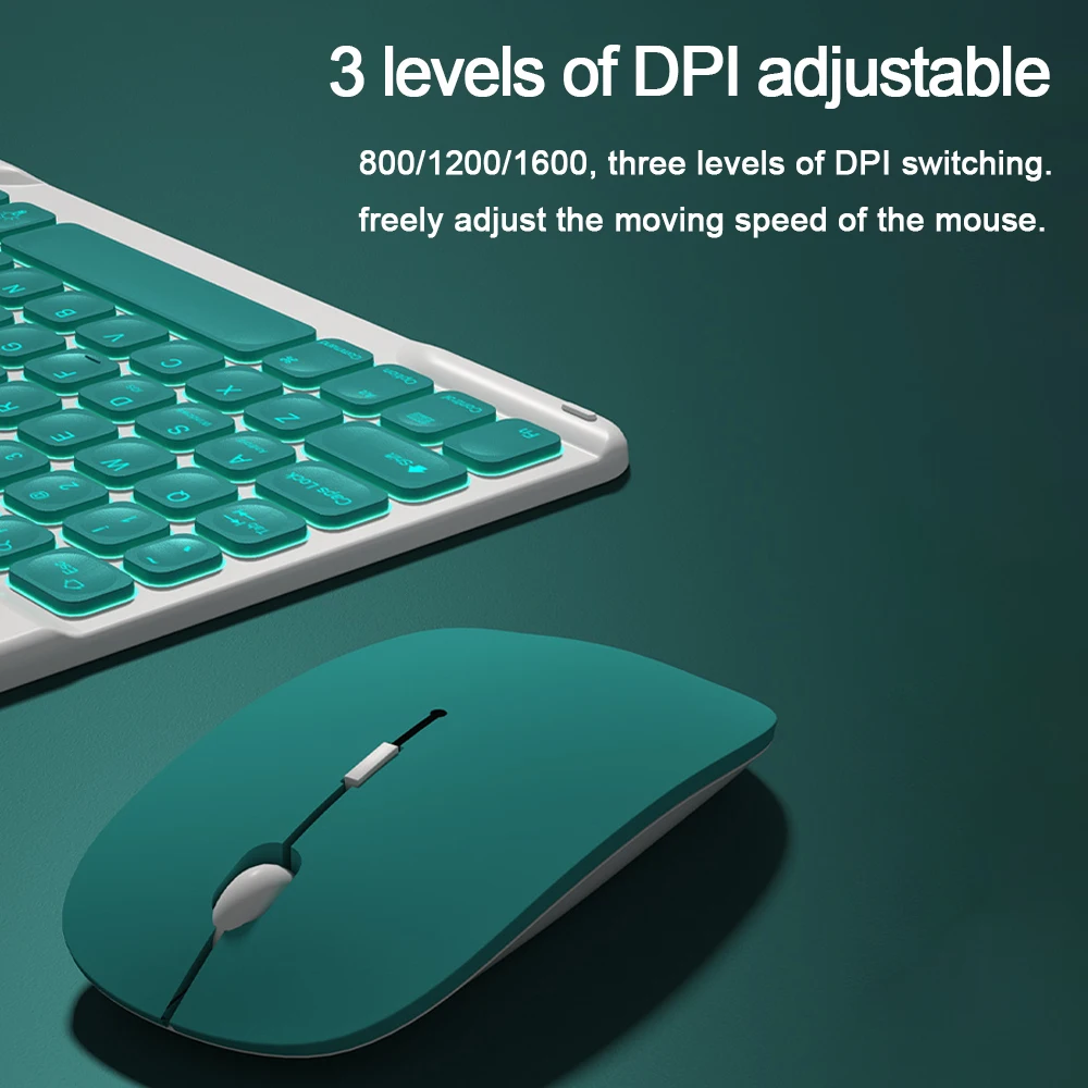 Wireless Keyboard For iOS Android Windows Smart Teclado For Apple Iconic Brand Huawei Samsung Bluetooth Ultra-Slim Tablet Clavier