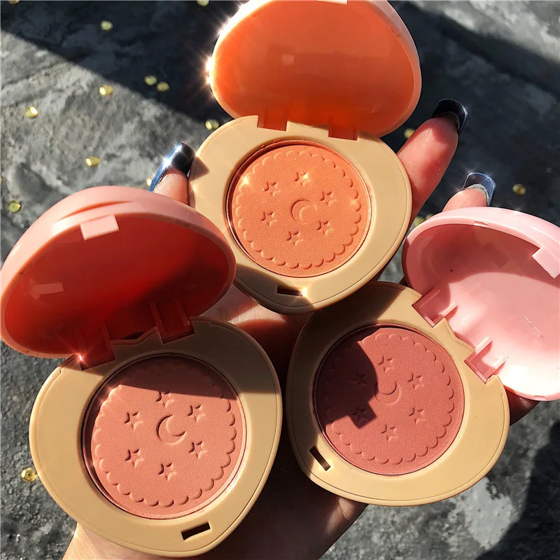 Description Picture 2 of itemGUICAMI Face Blush palette Natural Love Cookies Blush waterproof long lasting silky orange powder professional blush maquiagem