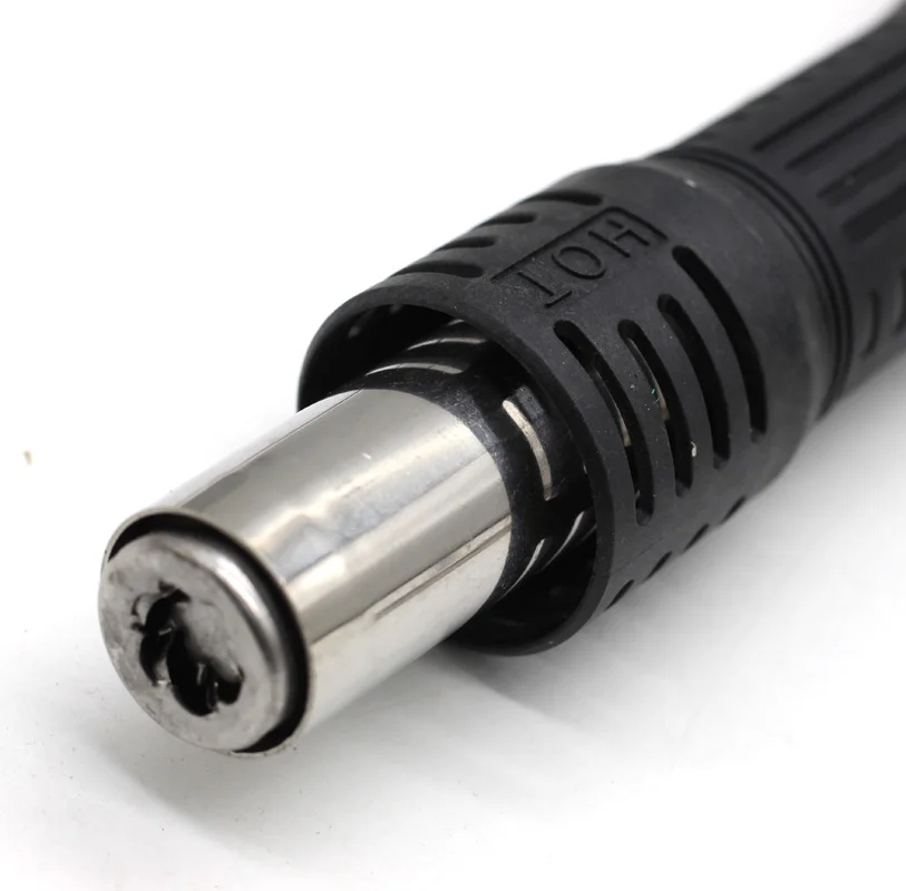 858 Hot Air Gun BGA Rework Solder Hot Air Blower Heat Gun Handle +  Electric Soldering Solder Iron Station Handle For HAKKO 936