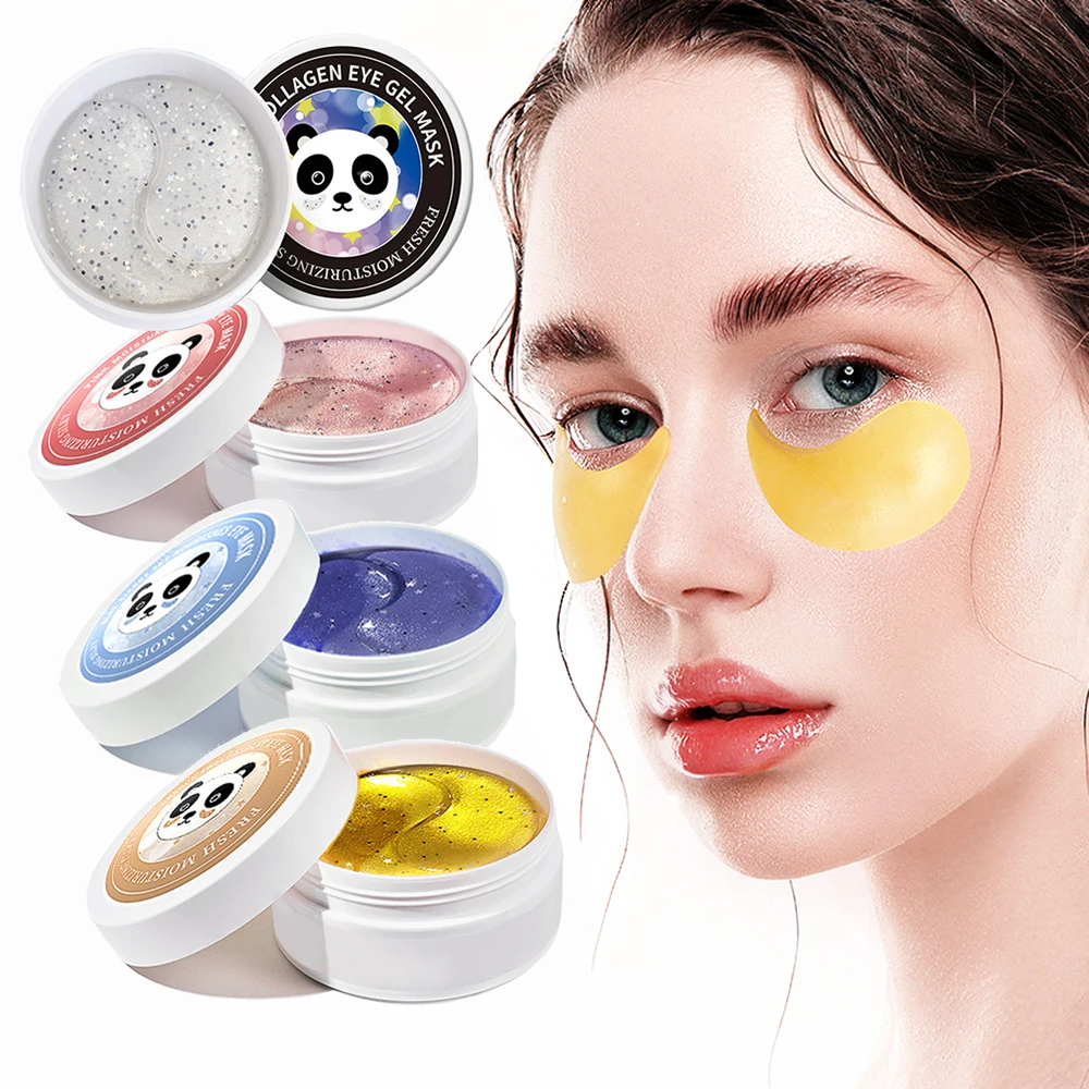 Description Picture 2 of itemCrystal Collagen Panda Starry Sky Eye Mask Patch Anti-aging Remove Dark Circles Moisturize Tighten Lifting Eye Beauty Skin Care