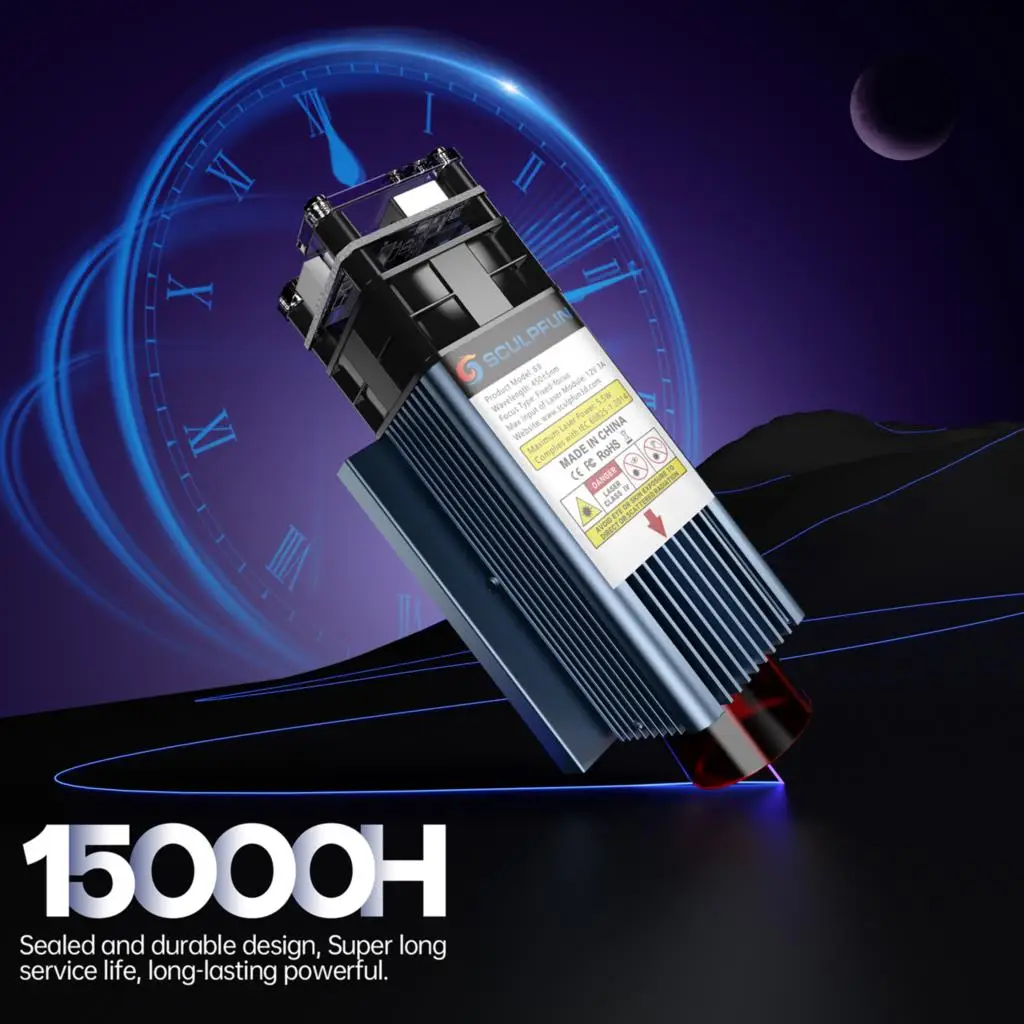 SCULPFUN S9 90W effect Laser Engraving Machine Ultra-thin Laser Beam Shaping Technology Wood Acrylic Laser Engraver 410x420mm