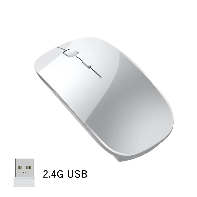 Description Picture 3 of item1600Dpi Wireless Mouse 2.4G Classic Rechargeable Gaming Mice Ultra-Thin Silent Mouse for PC Office Notebook Laptop Accessories
