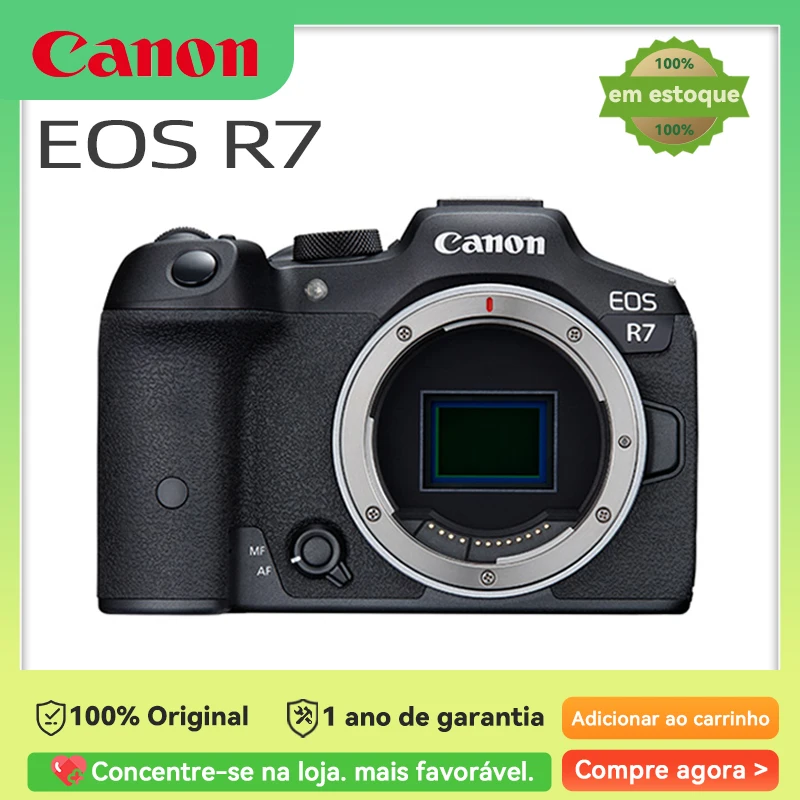 Iconic Brand EOS R7 APS-C Flagship Professional Mirrorless Camera 32.5 MP High-Speed Continuous Shooting 4K Video NEW
