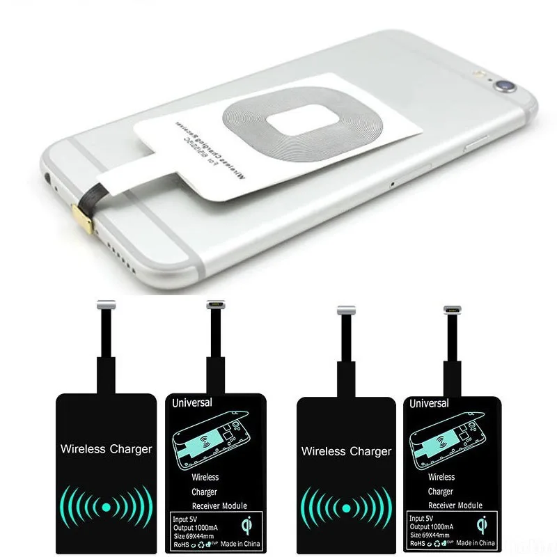 For iPhone 6 6S 6plus 7 7plus 5 5S 5C Wireless Charger Receiver Patch Module QI Standard Wireless Receiving Charging Patch
