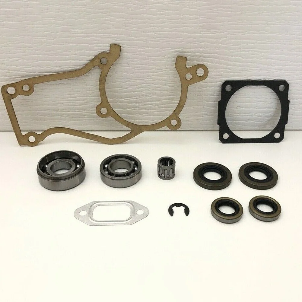 Description Picture 5 of item1 Set Crankshaft Bearing Kit With Case Half Gasket Muffler Gasket For Stihl 028 28AV AVS Super Gasket 1118 029 0500 Accessories