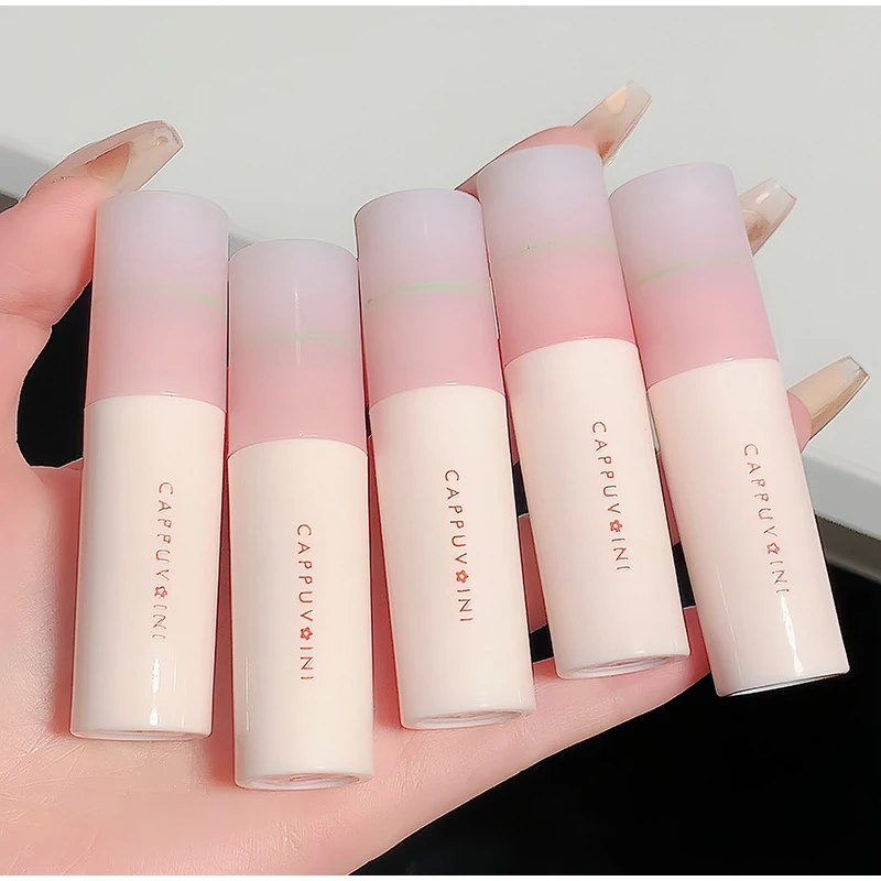 Description Picture 4 of itemCappuvini Matte Velvet Lip Gloss Long Lasting Lip Mud Tint Blush Non-stick Cup Waterproof Lipstick Female Makeup Korean Cosmetic
