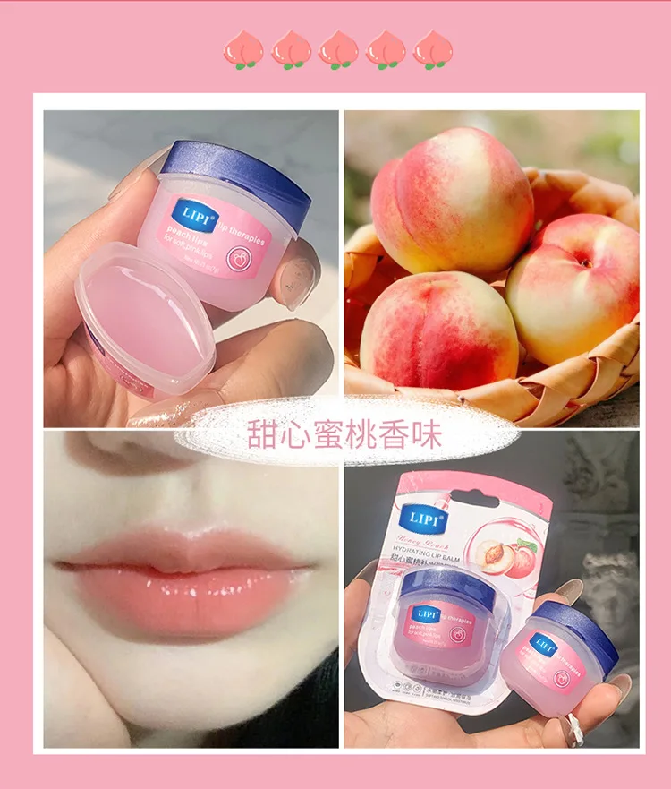 Description Picture 5 of item6Pcs Lip Balm Hydrating Nourishing Lips Balm Long Lasting Natural Botanical Anti-Cracked Lip Treatment Vaseline Lip Care Cream