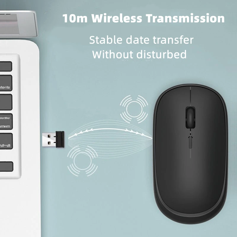 2.4 Ghz USB Wireless Mouse Silent Ergonomic Computer For Mac Tablet Macbook Air Laptop Notebook PC USB Gaming Mouse Home Office