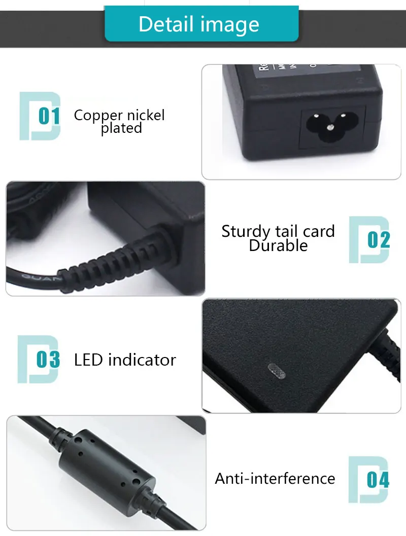 Description Picture 6 of itemNew 14V 3A 42W 6.5mm*4.4mm LED Adapter Charger For Samsung LCD Desktop Computer Display Power Adapter