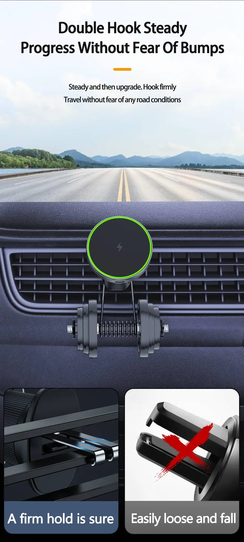 2 IN 1 Magnetic Wireless Car Charger For iPhone 15 14 13 Pro Max Apple Watch Macsafe Mobile Phone Holder Car Mount Fast Charging