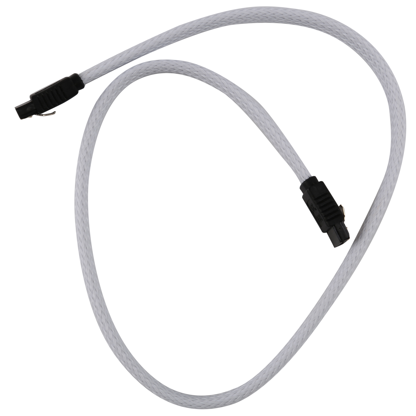 Description Picture 6 of item50CM SATA 3.0 III SATA3 7pin Data Cable 6Gb/s SSD Cables HDD Hard Disk Data Cord with Nylon Sleeved Premium Version(White)