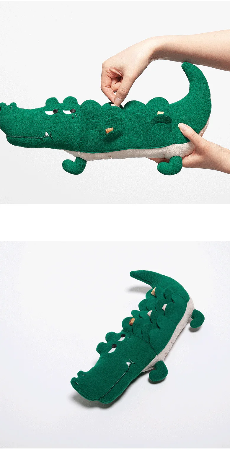 Description Picture 5 of itemNew Ins Pet Toys Crocodile Tibetan Food Toys Dog Squeaky Toys Educational Toys Interactive Dog Toys Plush Dog Stuff Pet Toys