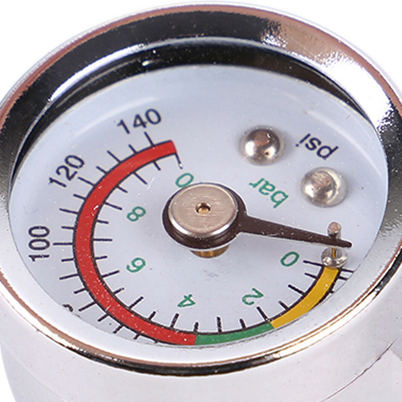 Description Picture 4 of item1/4 Inch Bsp Mini Air Regulator Valve Tool Durable Small Tail Pressure Gauge with Nozzle for Spray Tool