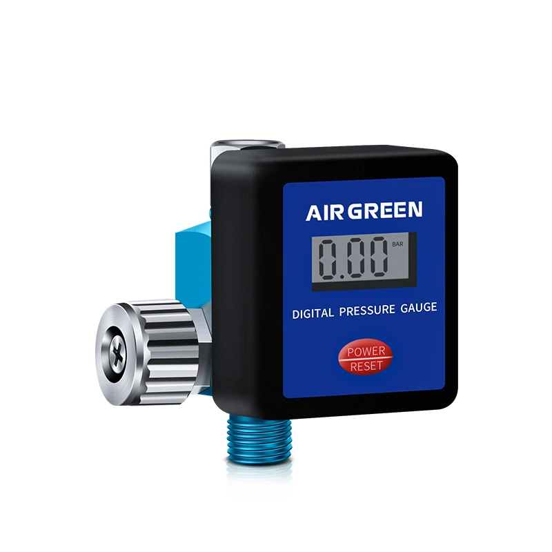 Description Picture 6 of itemAIR GREEN Digital Pressure Gauge Regulator Unit For Spray Gun G1/4