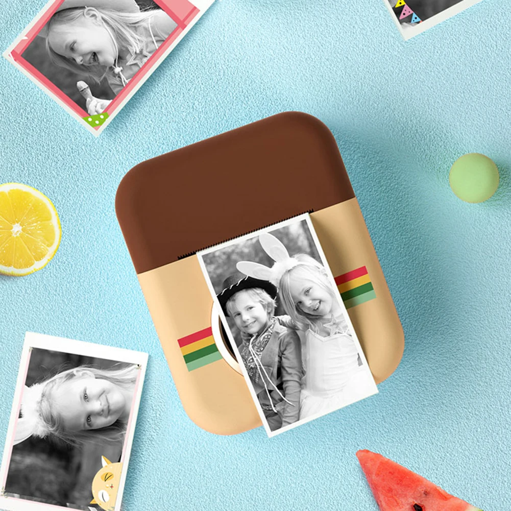 Description Picture 3 of itemInstant Print Camera 2.4inch IPS Screen Instant Photo Printing Camera 1500mAh with Thermal Photo Paper Boys Girls Birthday Gift