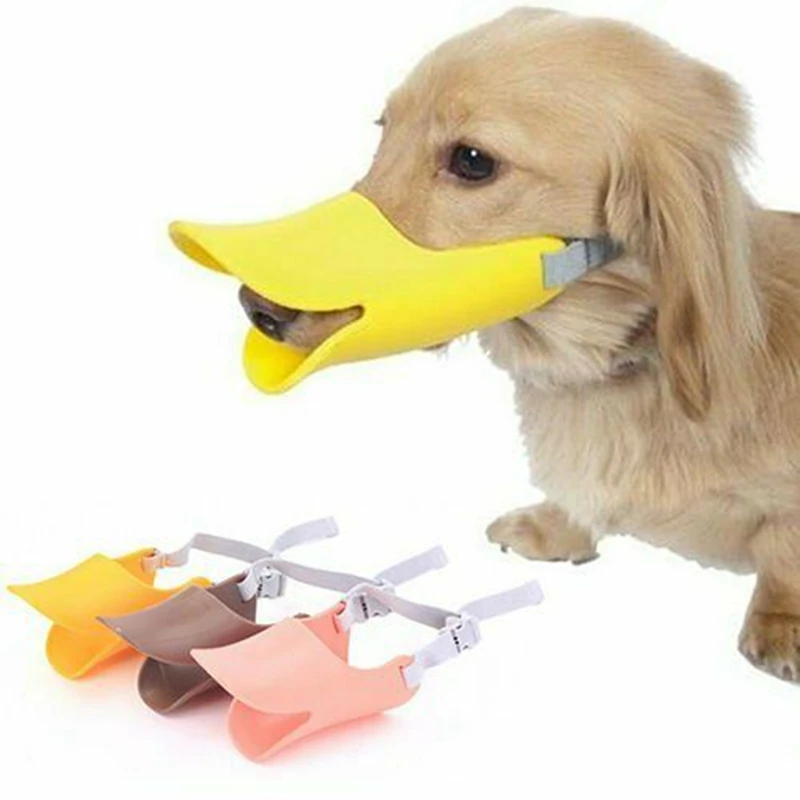 Description Picture 6 of itemMuzzle Adjustable - Lip Duckbill Novelty Anti Bite Dog Silicone Duck Bill Design