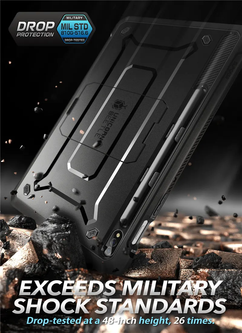 Description Picture 6 of itemSUPCASE For Samsung Galaxy Tab S9 Case 11inch UB Pro Full-Body Rugged Heavy Duty Case WITH Built-in Screen Protector & Kickstand