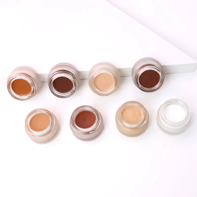 No Logo Full Coverage Concealer Foundation Cream Ultra-long-lasting Lightweight Waterproof Oil-control Smoothing Face Makeup