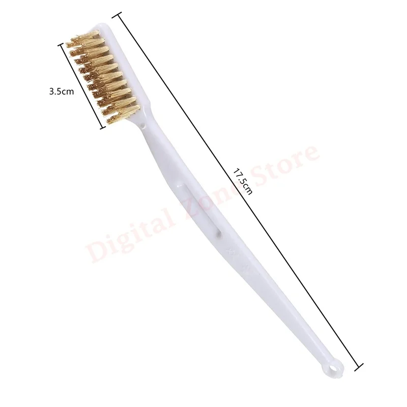 Description Picture 5 of item3Pcs 3D Printer Extruder Hotend Parts Nozzle Cleaning Tool Brass Toothbrush for Prusa i3/ Ender 3/ Ender 3 Pro/Mega i3