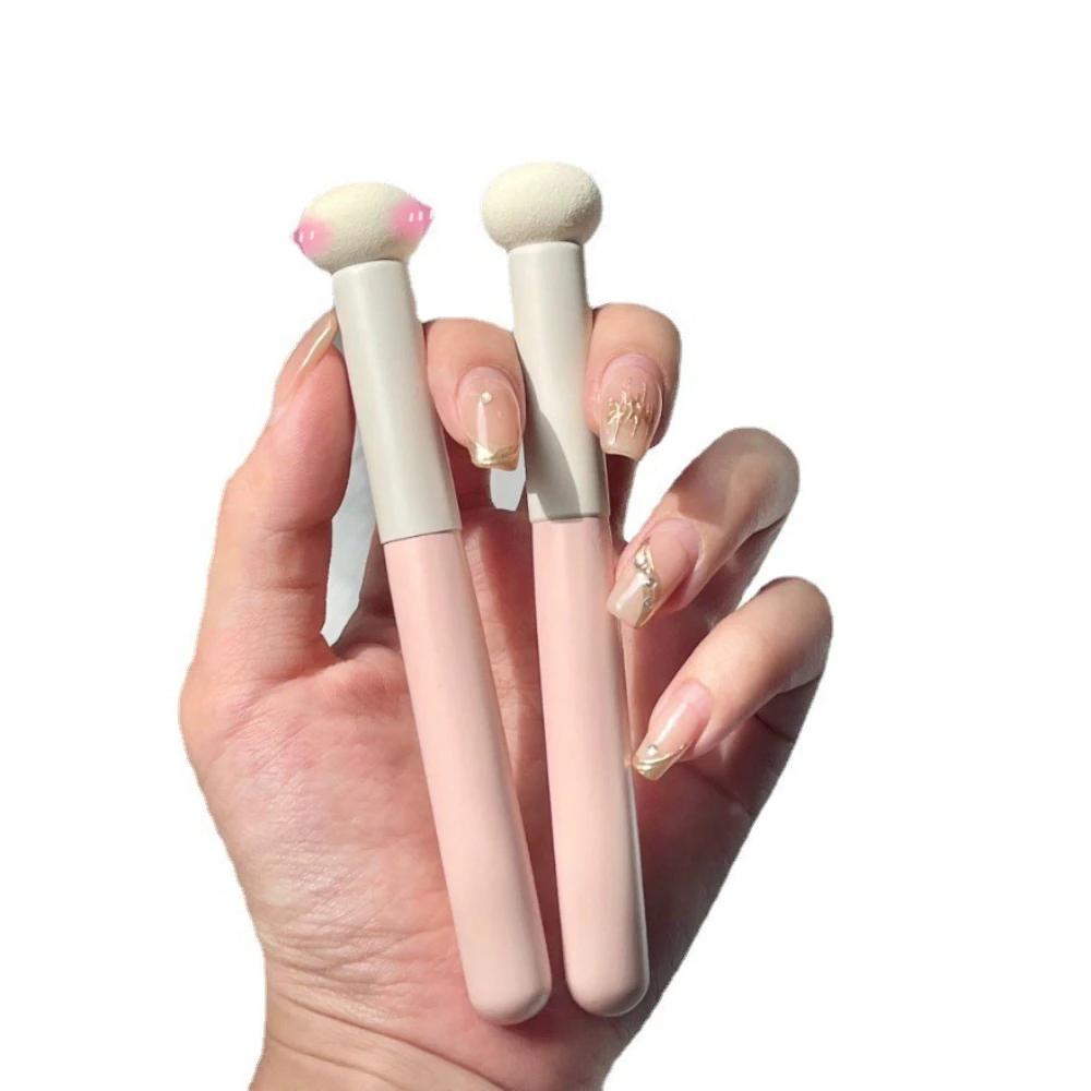 Concealer Makeup Brushes Mushroom Sponge Head Professional Lip Cosmetic Brush Face Foundation Blending Beauty Make Up Tool Women