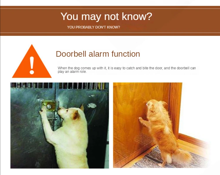 Description Picture 3 of itemPuppy Bells Dog Doorbells for Door Knob/Potty Training/Go Outside-Dog Bells, Puppies Doggy Pooch Cat, Pet Lovers-Premium Quality