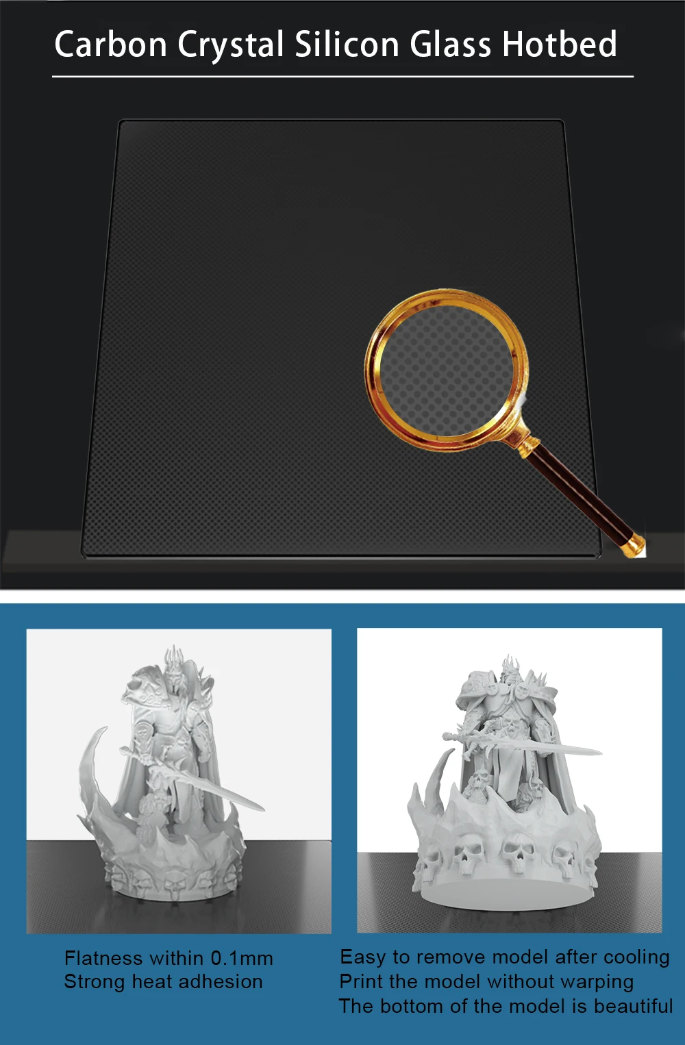 Description Picture 6 of itemUpgrade KP5L Pro 3D Printer DIY 3D Printer Kit Titan Direct Extruder FDM Printer Printing Size 300x300x330mm