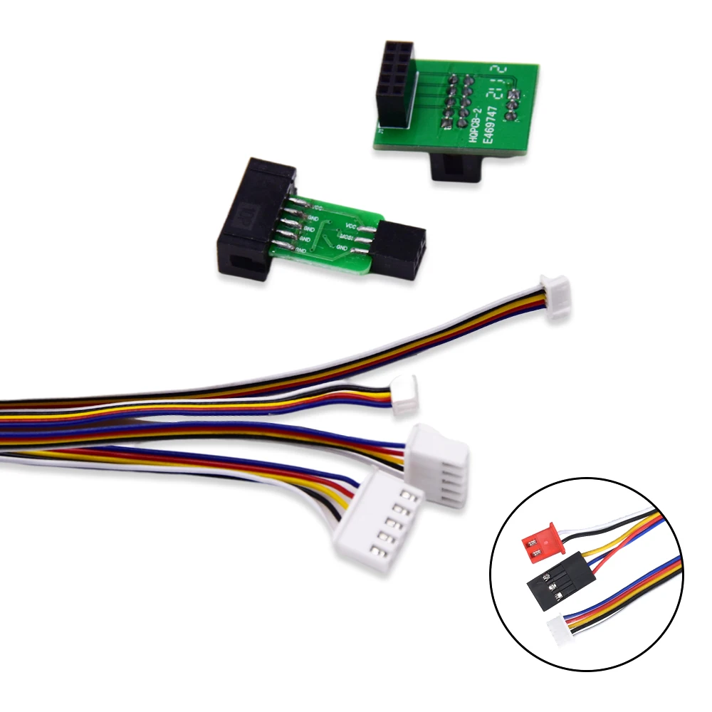 3D Printer Parts BL Touch Cable Extension Wire With Adapter Green Board with Bracket For Ender3/Ender3 Pro/ Ender5/CR10