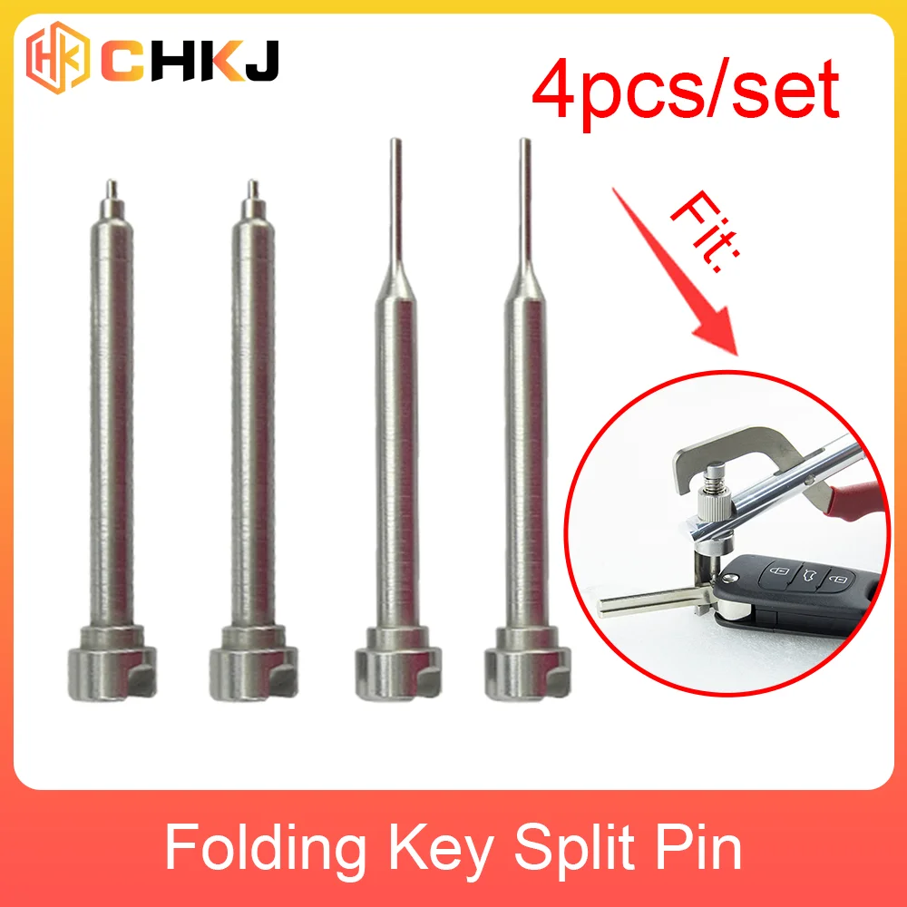 Description Picture 3 of itemCHKJ Universal 4PCS/Lot 1.0/1.25mm Replacement Pin For HUK Folding Key Split Pin Folding Key Remote Control Pin Pliers