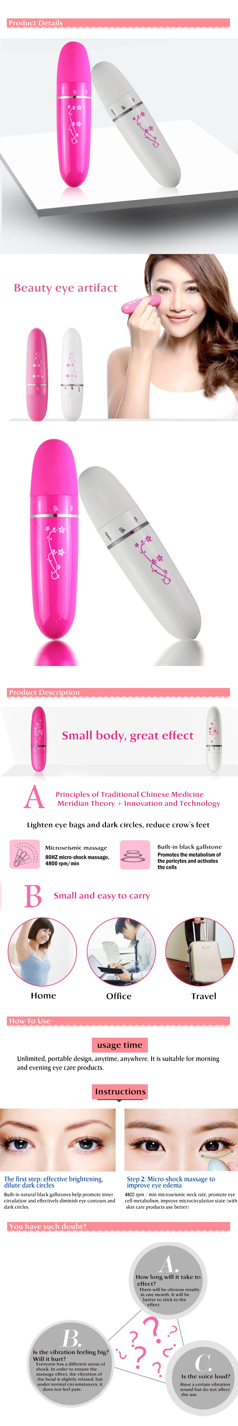 Description Picture 6 of itemSlimming Face 24k Gold Colour Vibration Facial Beauty Bar Stick Lift Skin Tightening Wrinkle Bar Electric Stick Massage